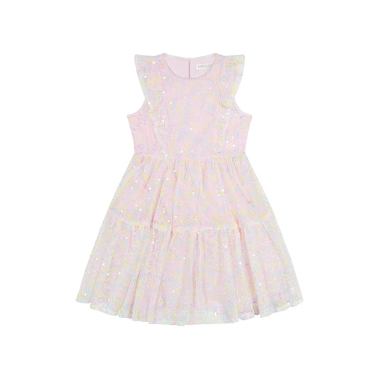 Kensie Girl Sequin Ruffle Special Occasion Dress, Sizes 4-16