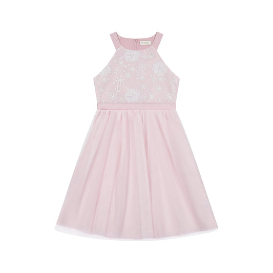 Kensie Girl Embroidered Mesh Special Occasion Dress, Sizes 4-16